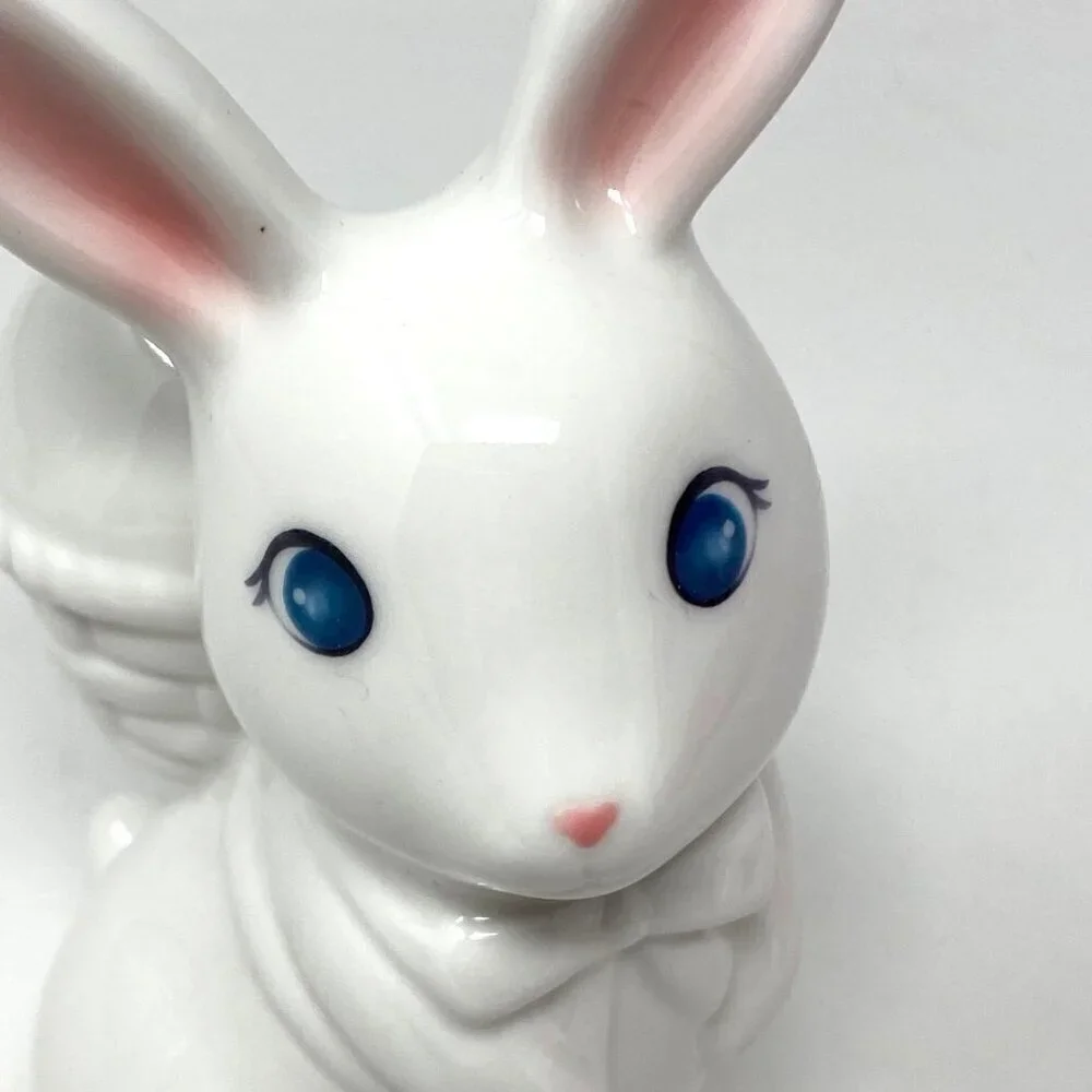 Target Ceramic Bunny with Backpack Animal Figurines - Spritz™ Easter Decor